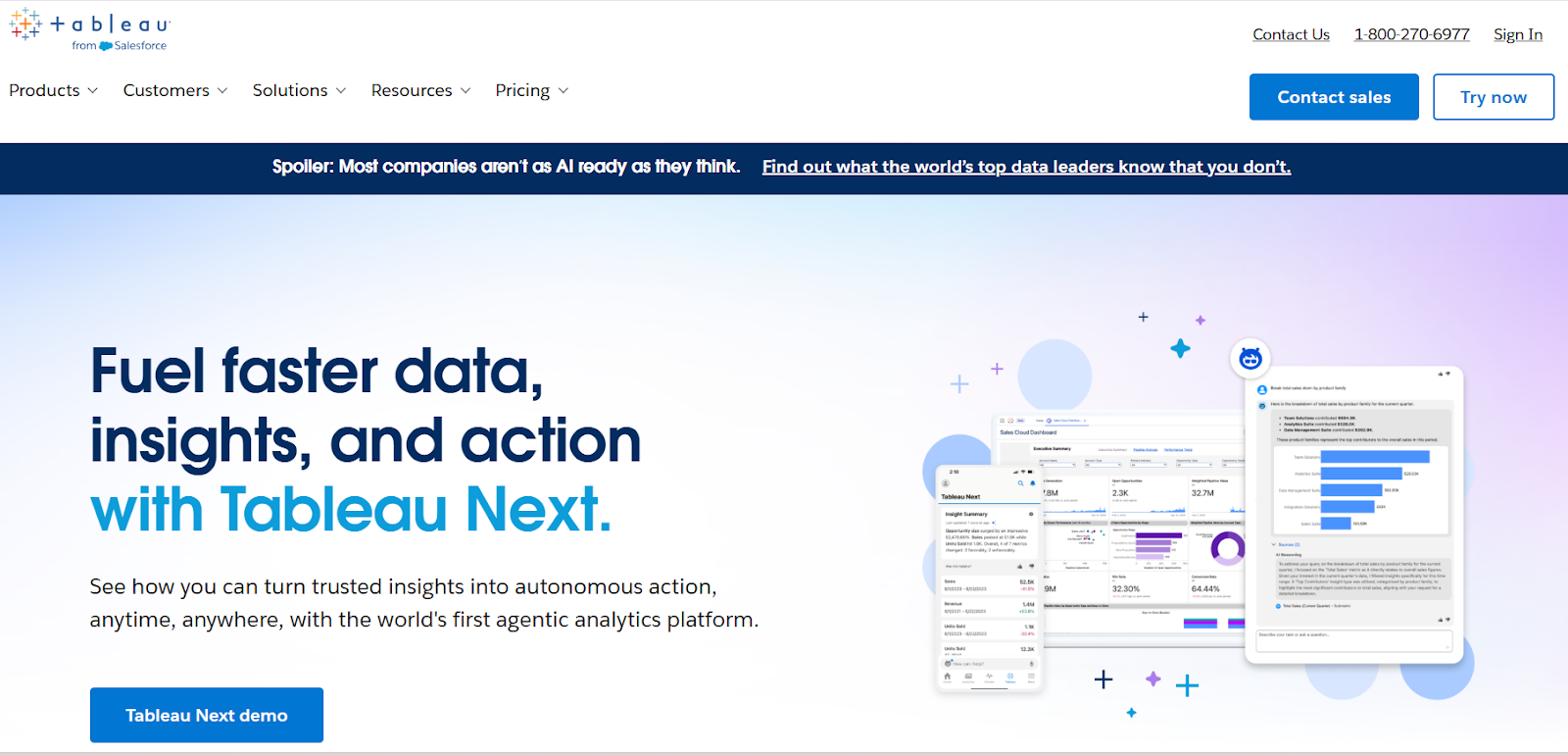 Tableau Homepage