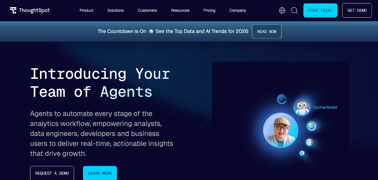 ThoughtSpot Homepage