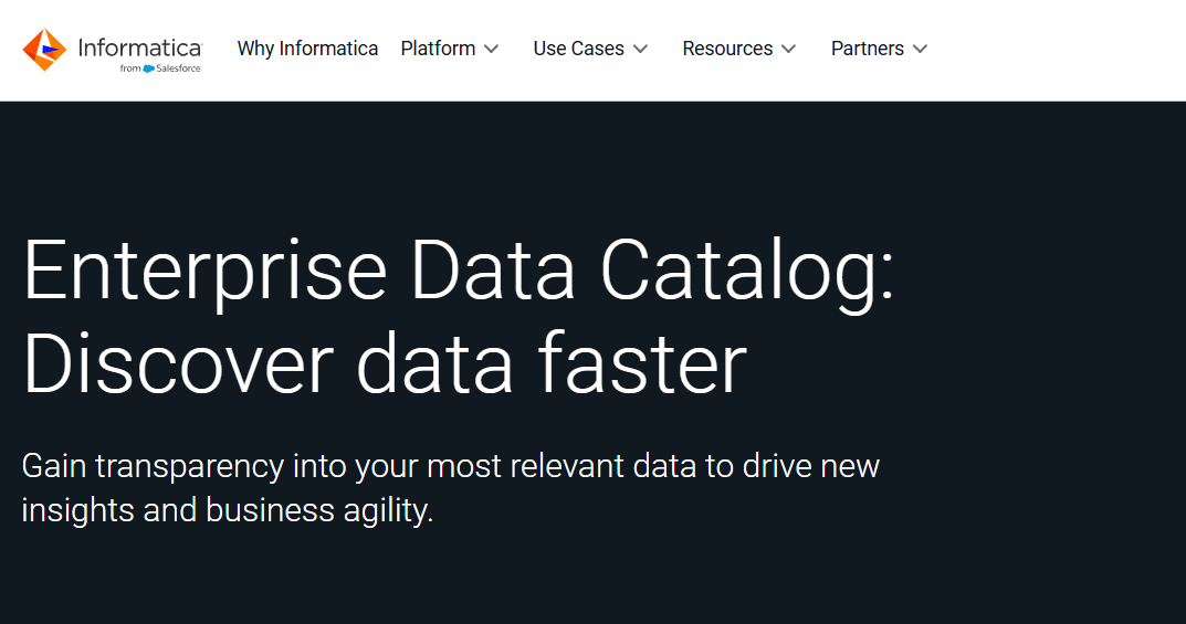 Informatica homepage