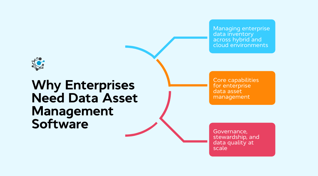 Why enterprises need data asset management software